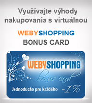 Virtuálna WEBYSHOPPING BONUS CARD